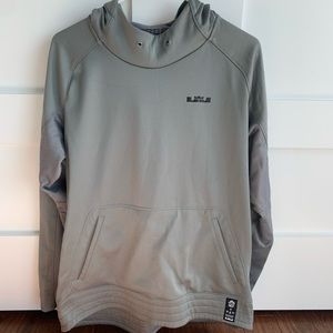 Lebron James Nike Grey Hoodie